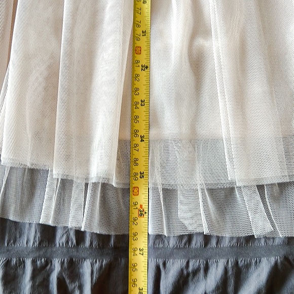 Forever 21 Plus Blush Lace and Tulle Sleeveless Party Dress Juniors Plus Sz 1X - Picture 14 of 16